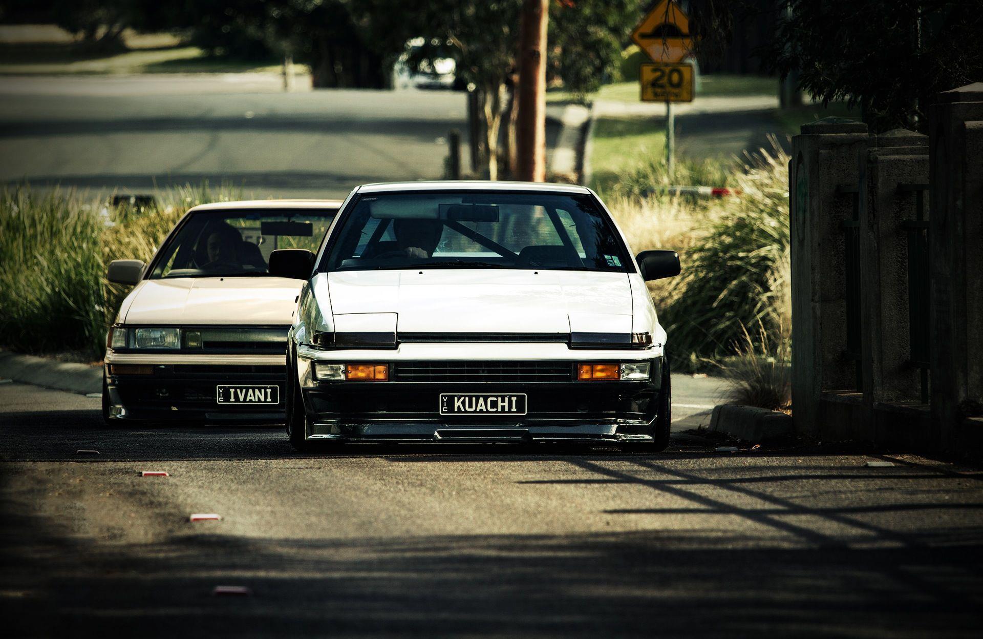 AE86 Drift Wallpaper