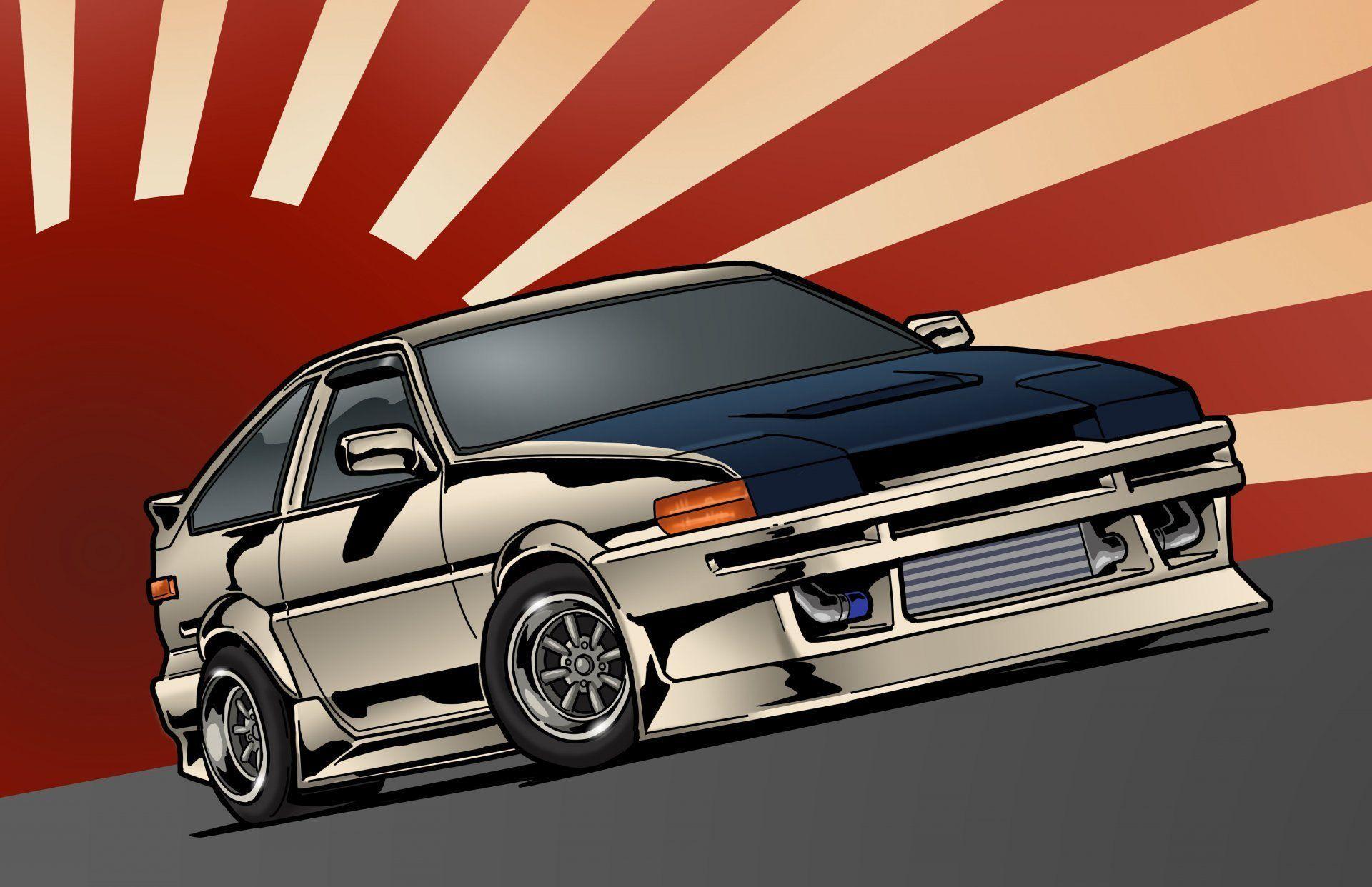 Drift Legend 4 AE86 Wallpaper  Download to your mobile from PHONEKY