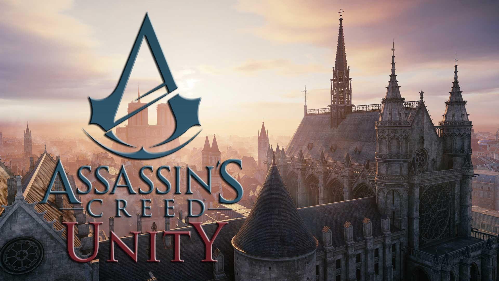 Assassins Creed Unity Logo Wallpaper 8454 2560 x 1440
