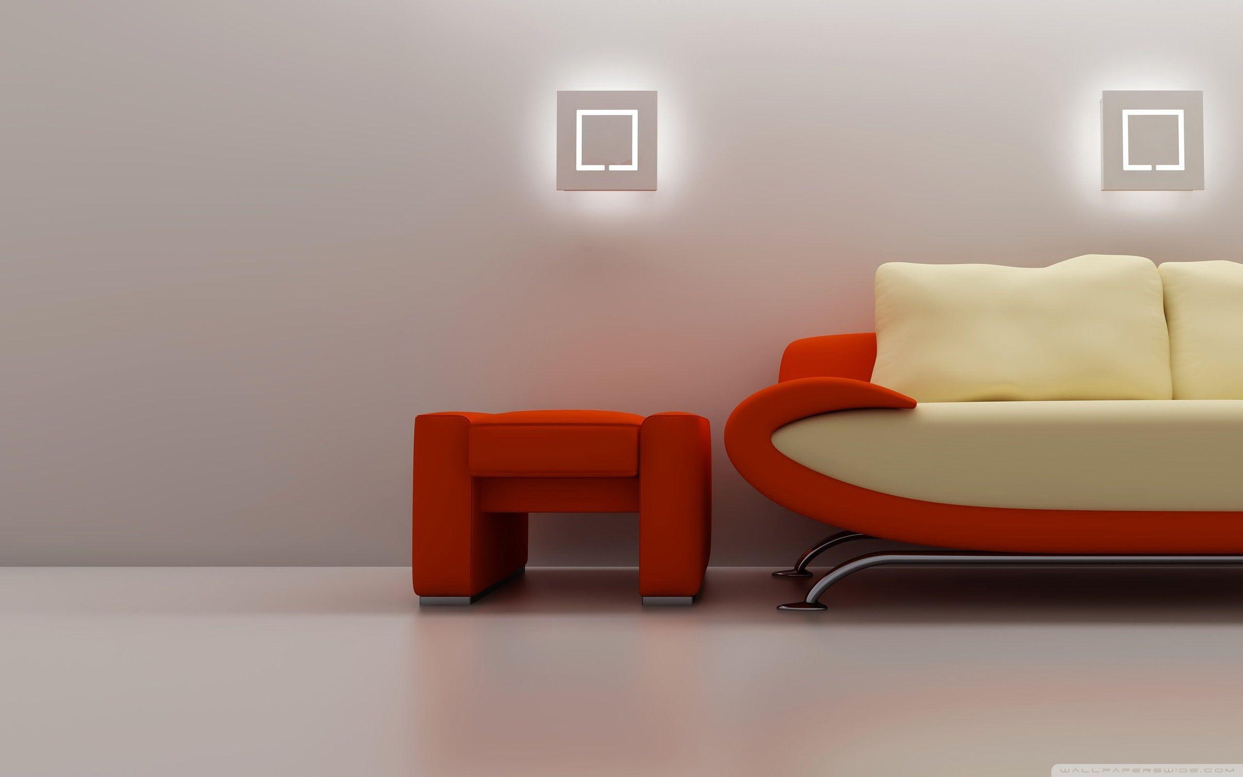 3D Sofa HD desktop wallpaper, High Definition, Fullscreen