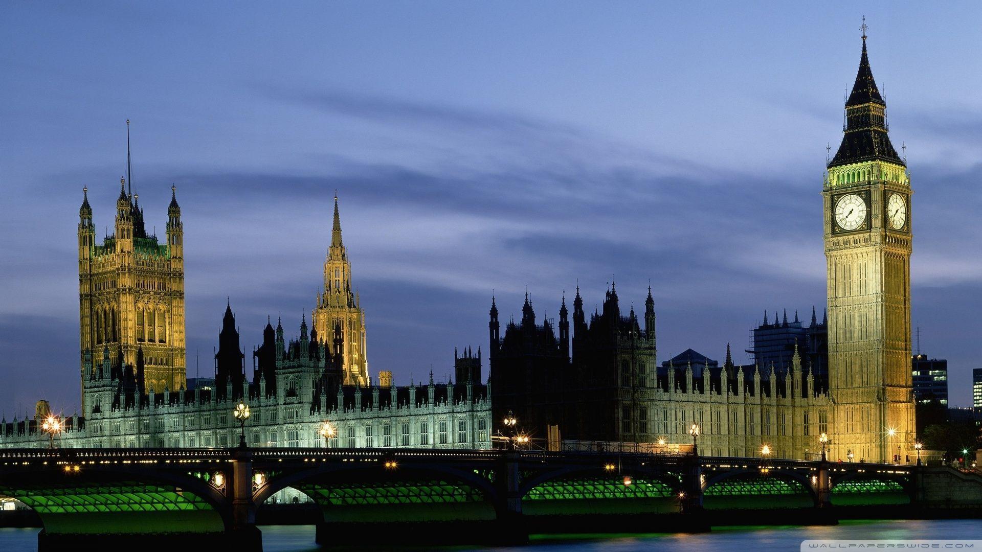 Houses Of Parliament And Big Ben, London, UK, Europe HD desktop