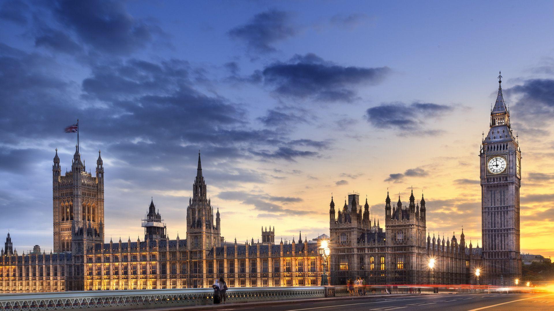 Big ben parliament london wallpaperx1080