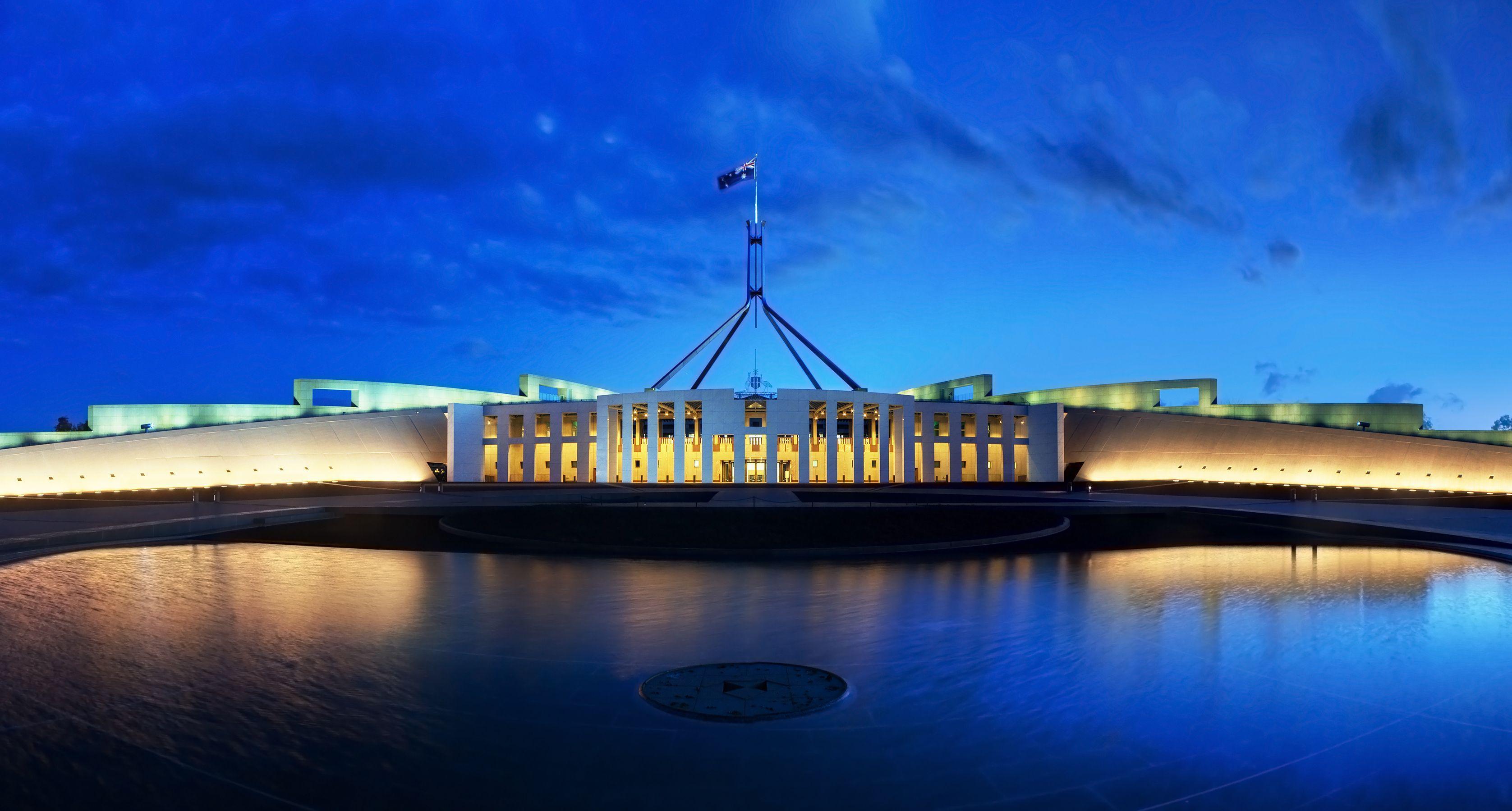 Parliment House Canberra Australia HD Wallpaper. Background