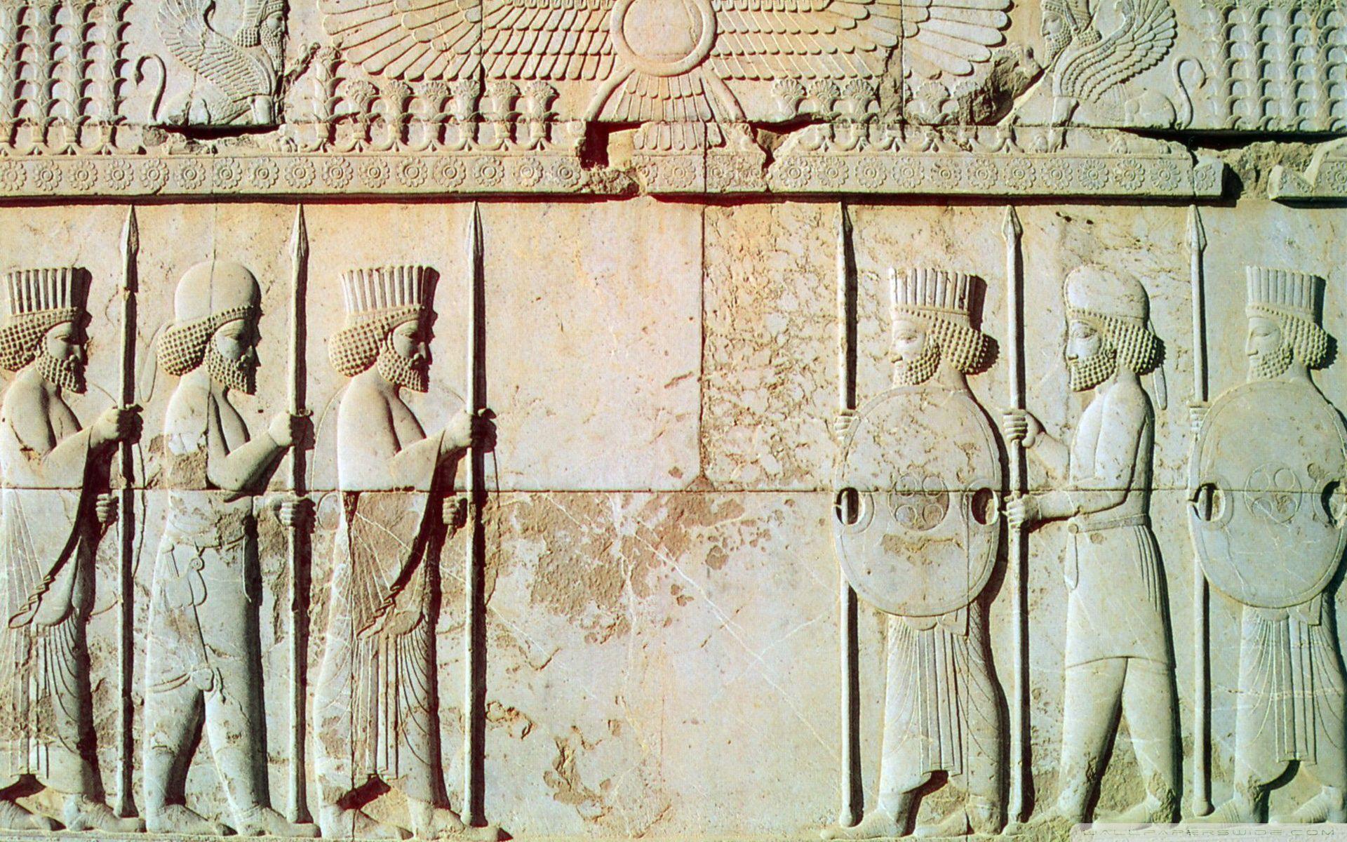 Persepolis The Persian Soldiers HD Desktop Wallpaper, Widescreen