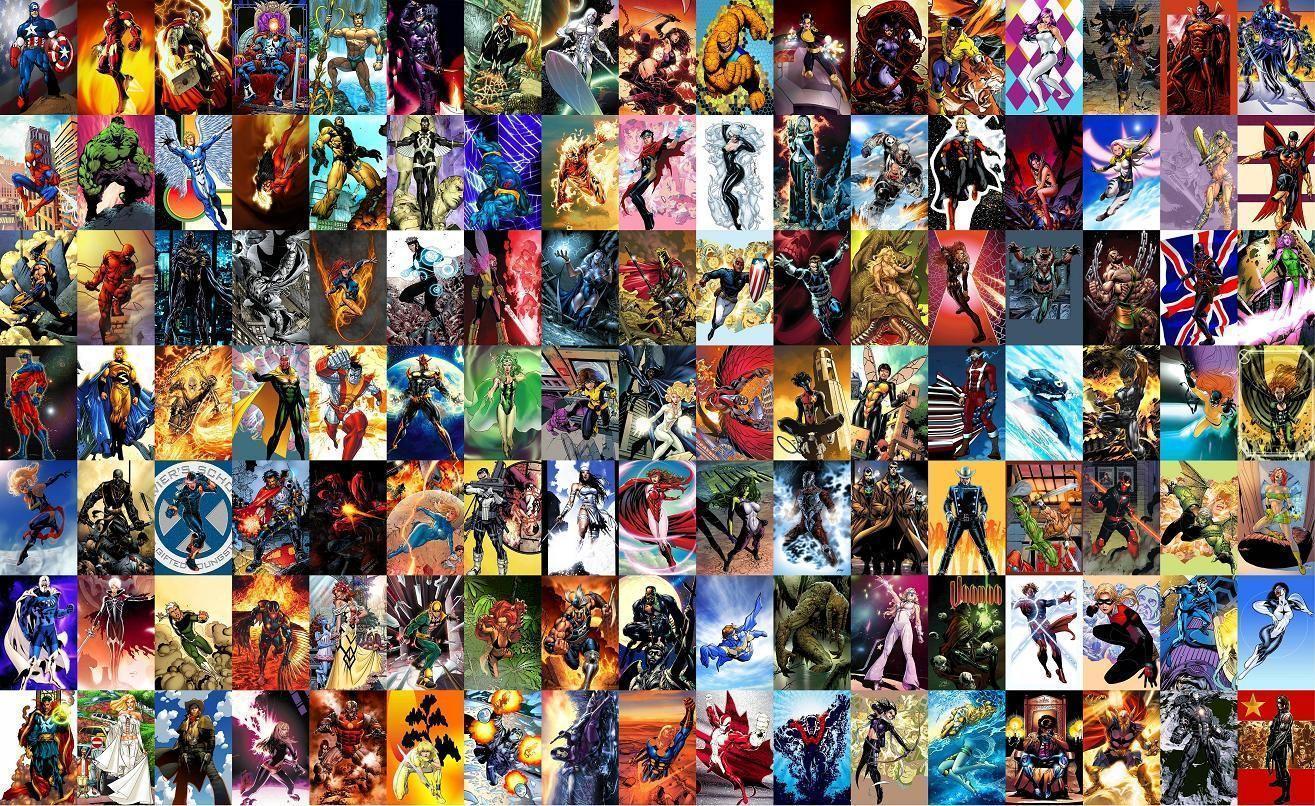 Super Heroes HD Wallpaper