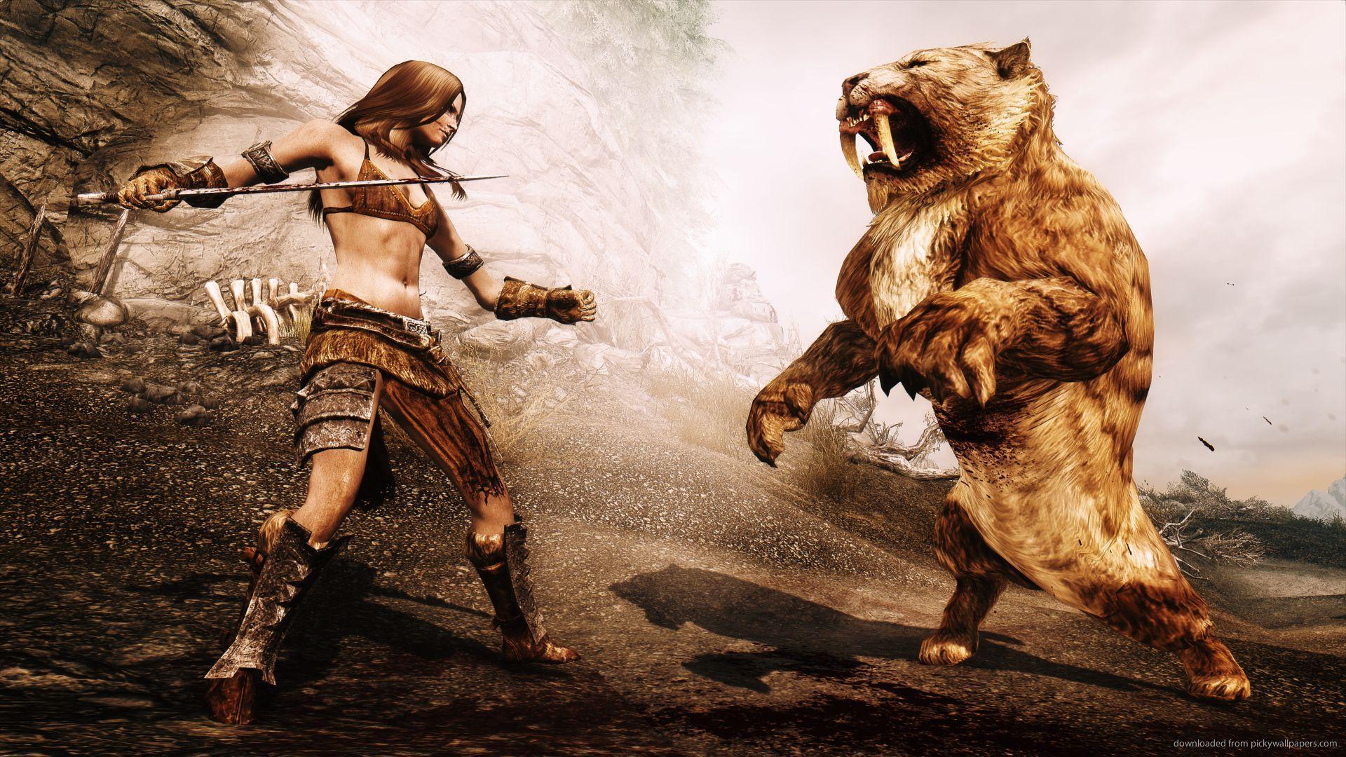 Saber Tooth Tiger Wallpapers