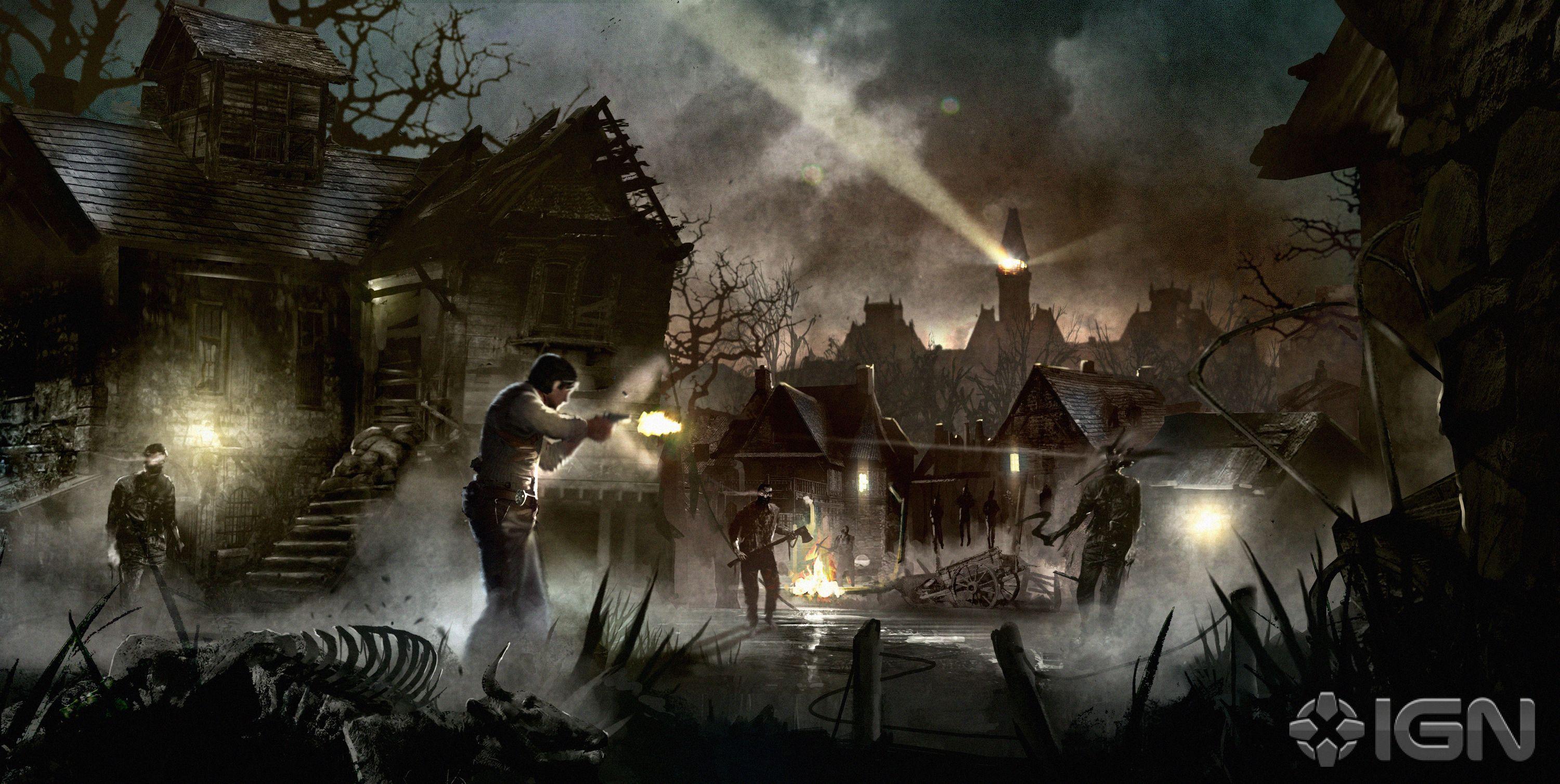 The battle in the game The evil within wallpaper and image