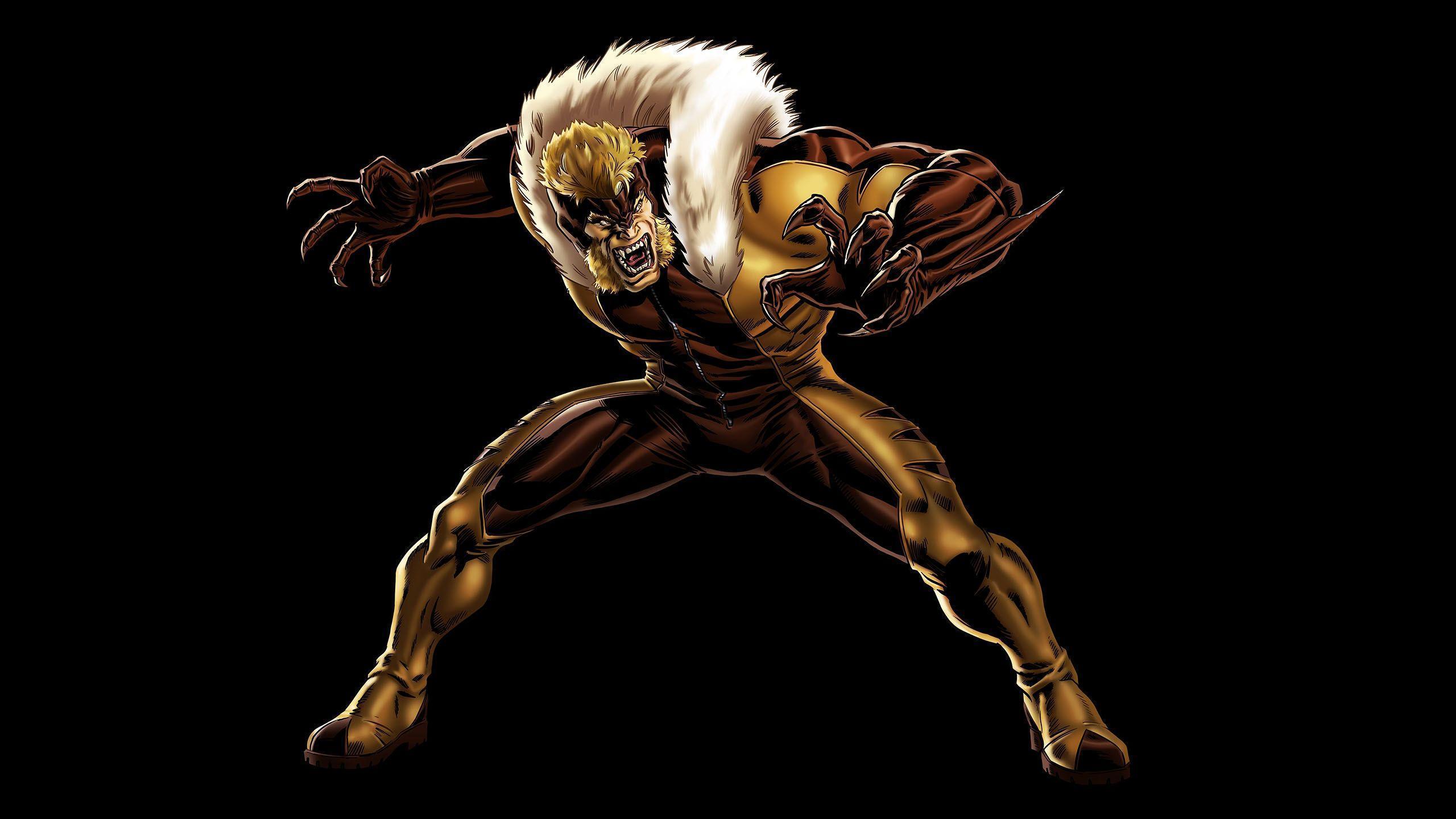 Sabretooth Full HD Wallpaper and Backgroundx1440