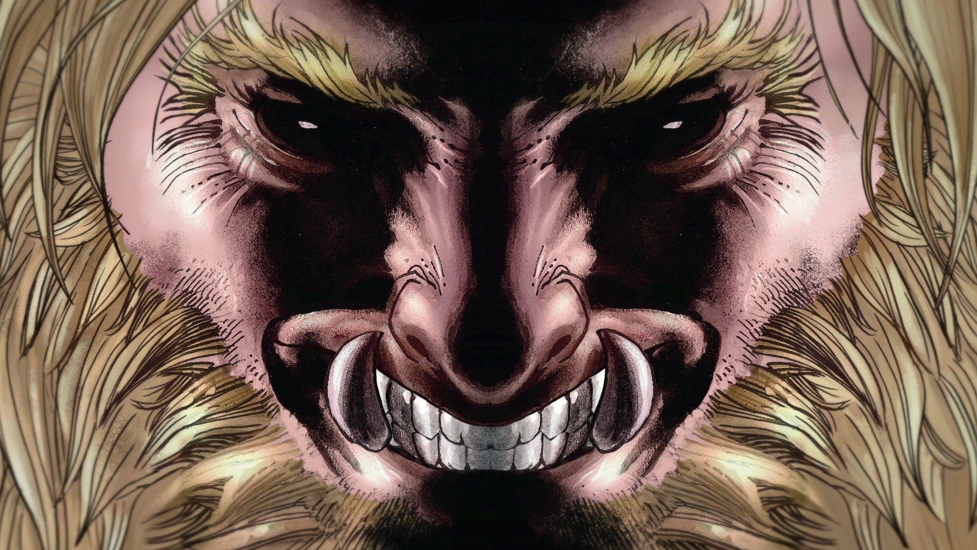 Wolverine Vs. Sabretooth HD Wallpaper