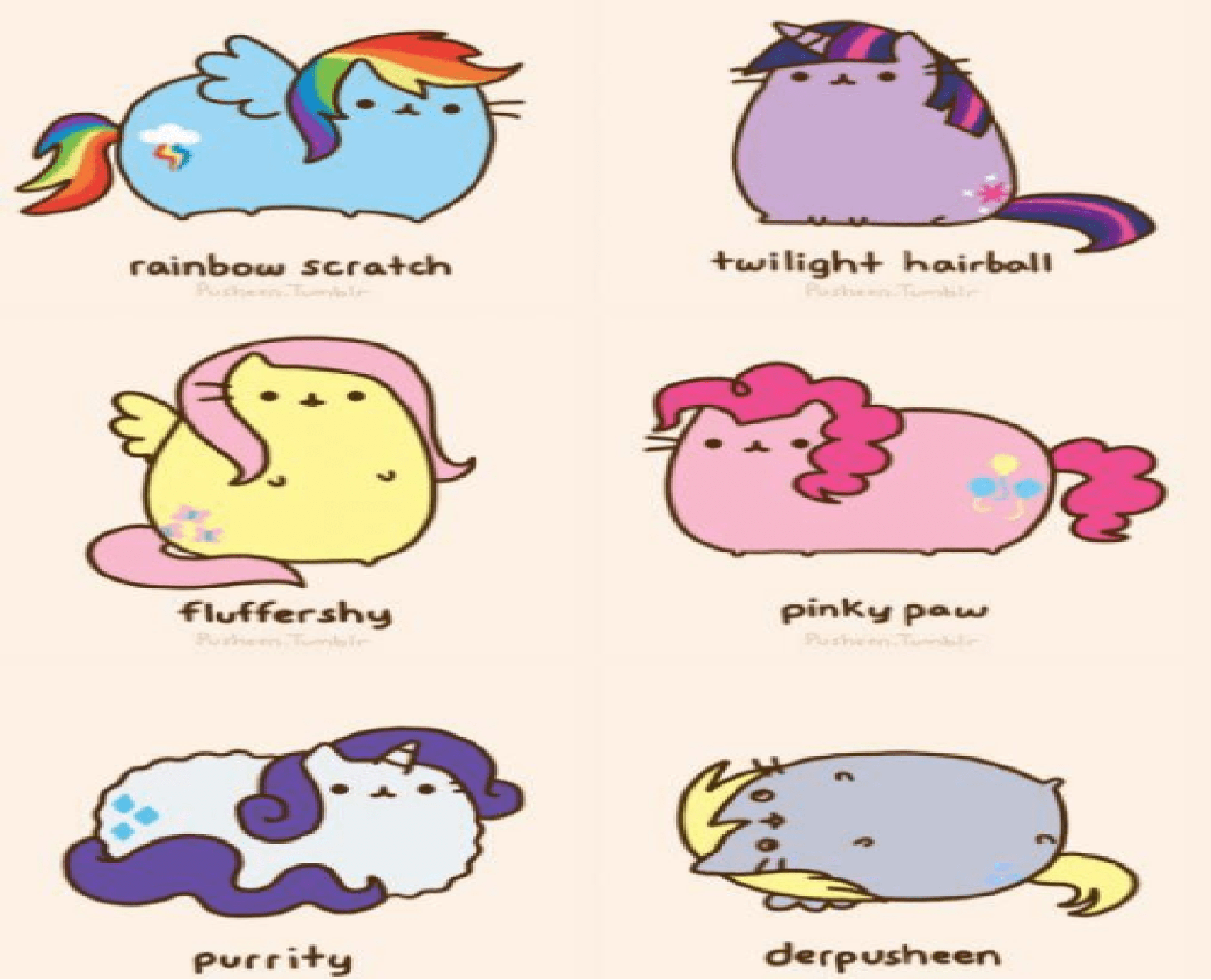 Pusheen Petting Chart