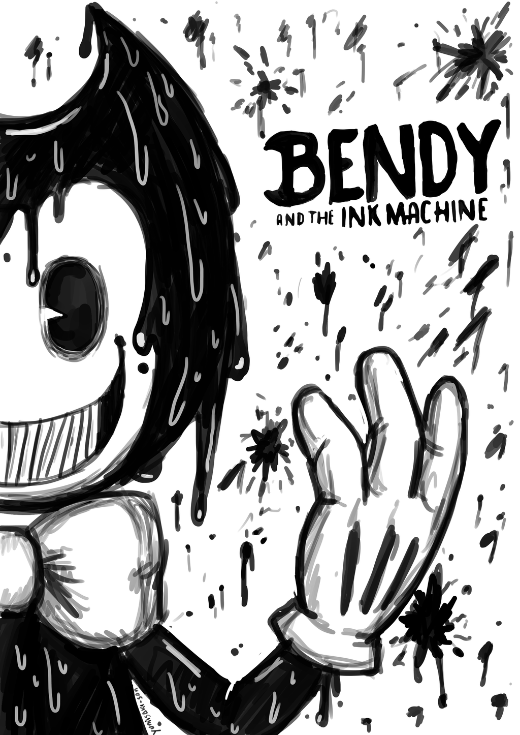 Bendy and the ink machine by yumisaki