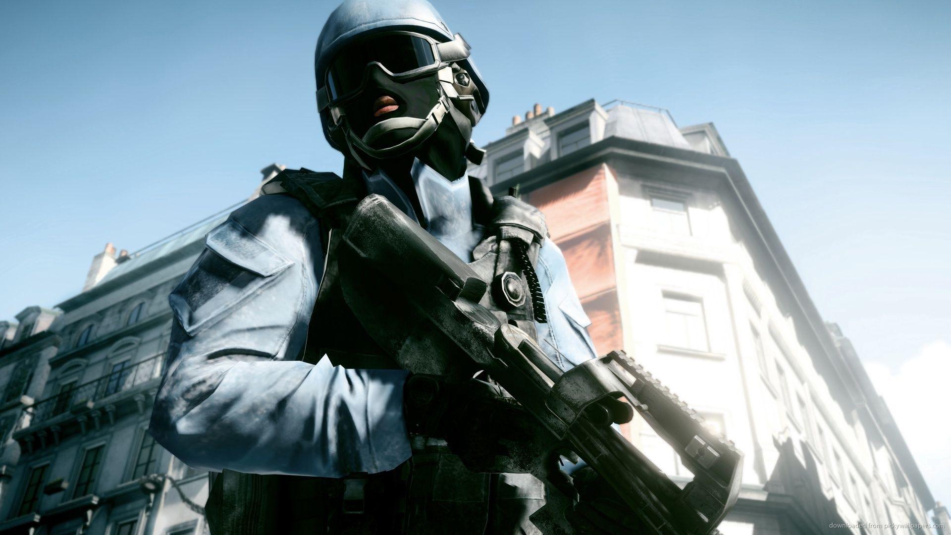 HD Battlefield 3 Paris Mission Wallpaper