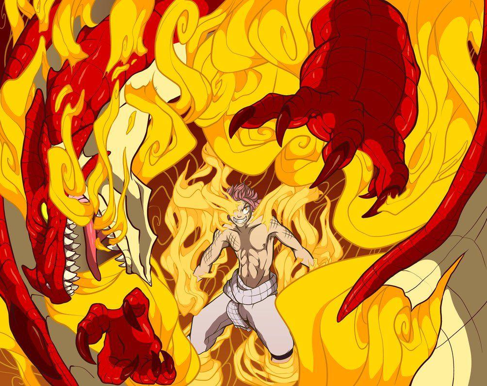 Best HD Quality Wallpaper's Collection: Natsu And Igneel Wallpaper