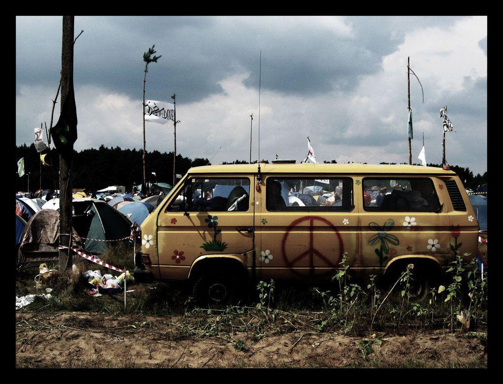 Hippie Van Background