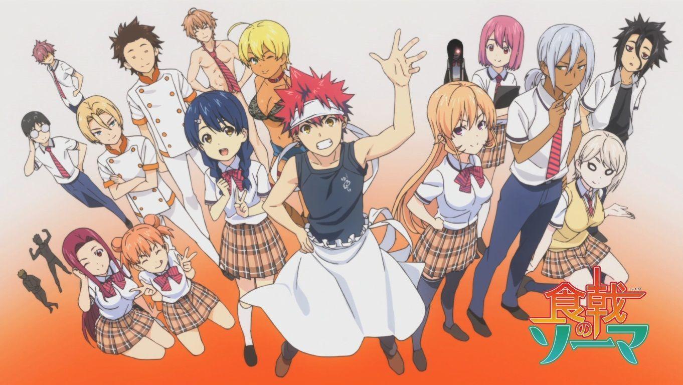 Anime Food Wars: Shokugeki no Soma HD Wallpaper