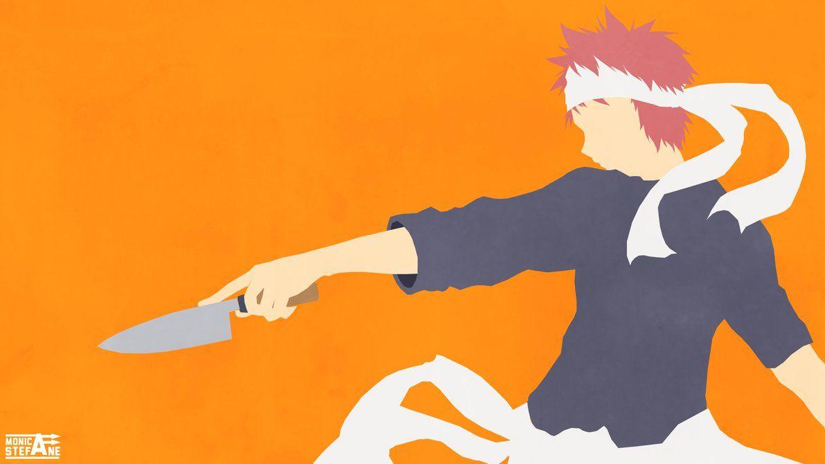 Shokugeki no Soma (Food Wars) Vector Art Wallpaper