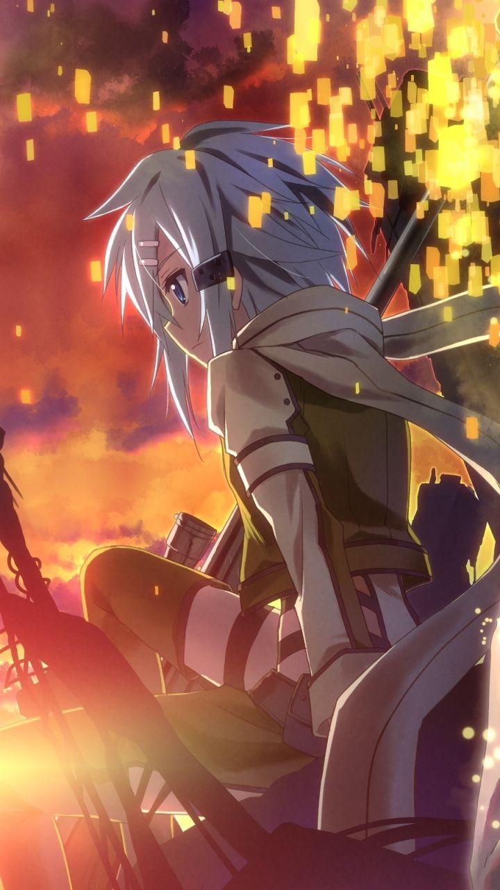 Darth Blog: Sword Art Online Sinon Wallpaper Phone