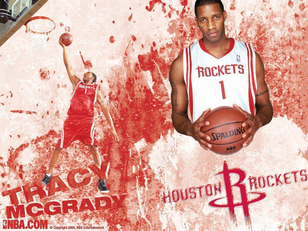 Download Houston Rockets Tracy McGrady Wallpaper