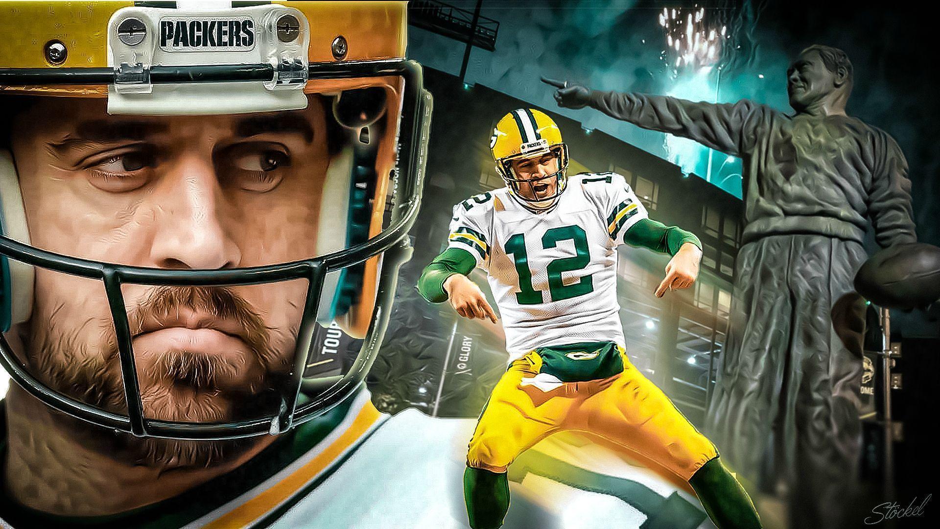 Made today this Aaron Rodgers The Man Wallpaper (16:9). Feedback