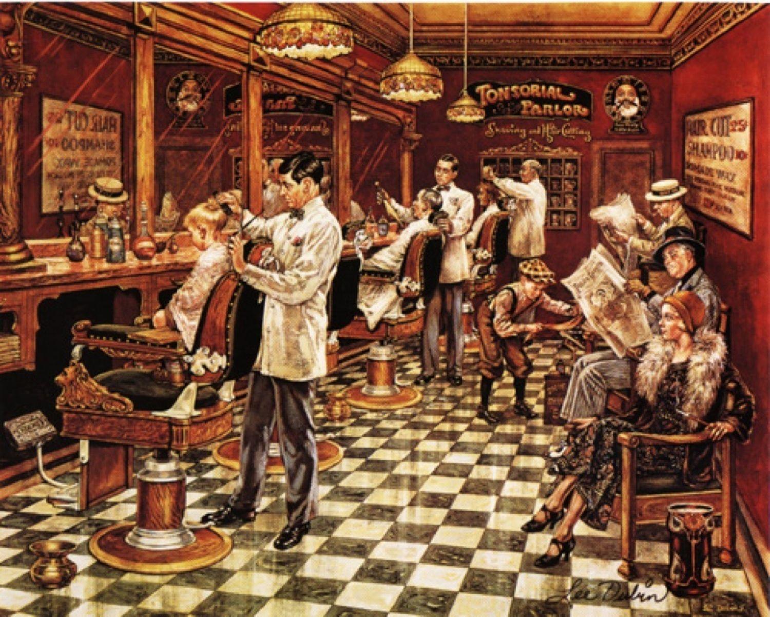Barber Shop Wallpaper