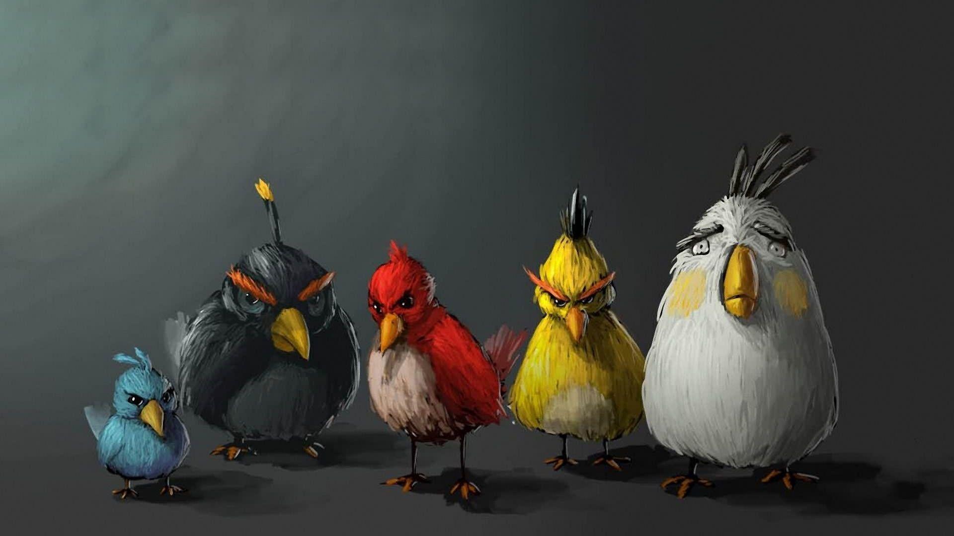 Angry Birds Drawing Definition Wallpaper