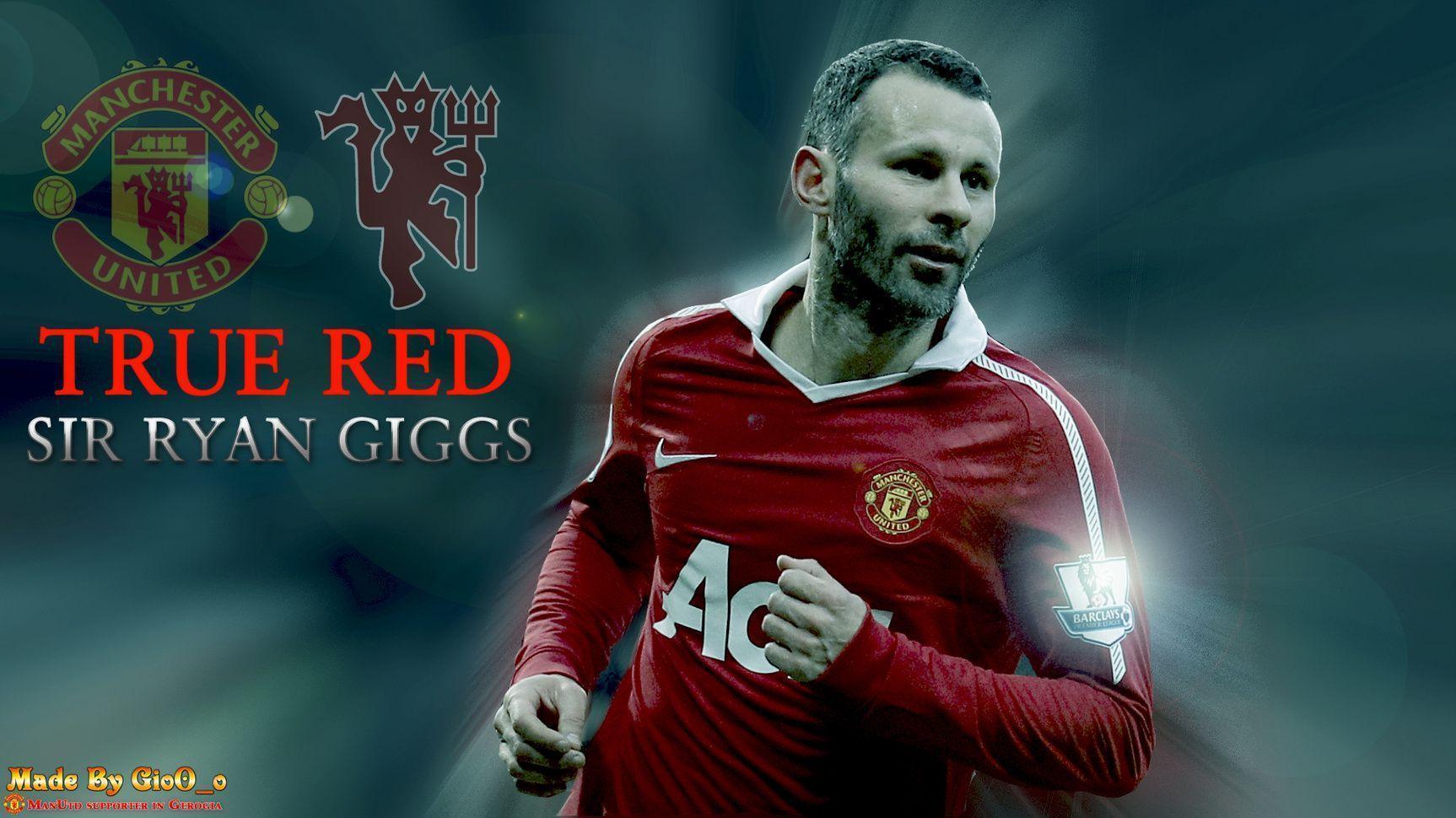 Manchester United Legend Ryan Giggs Red Devils HD Free 1726x970