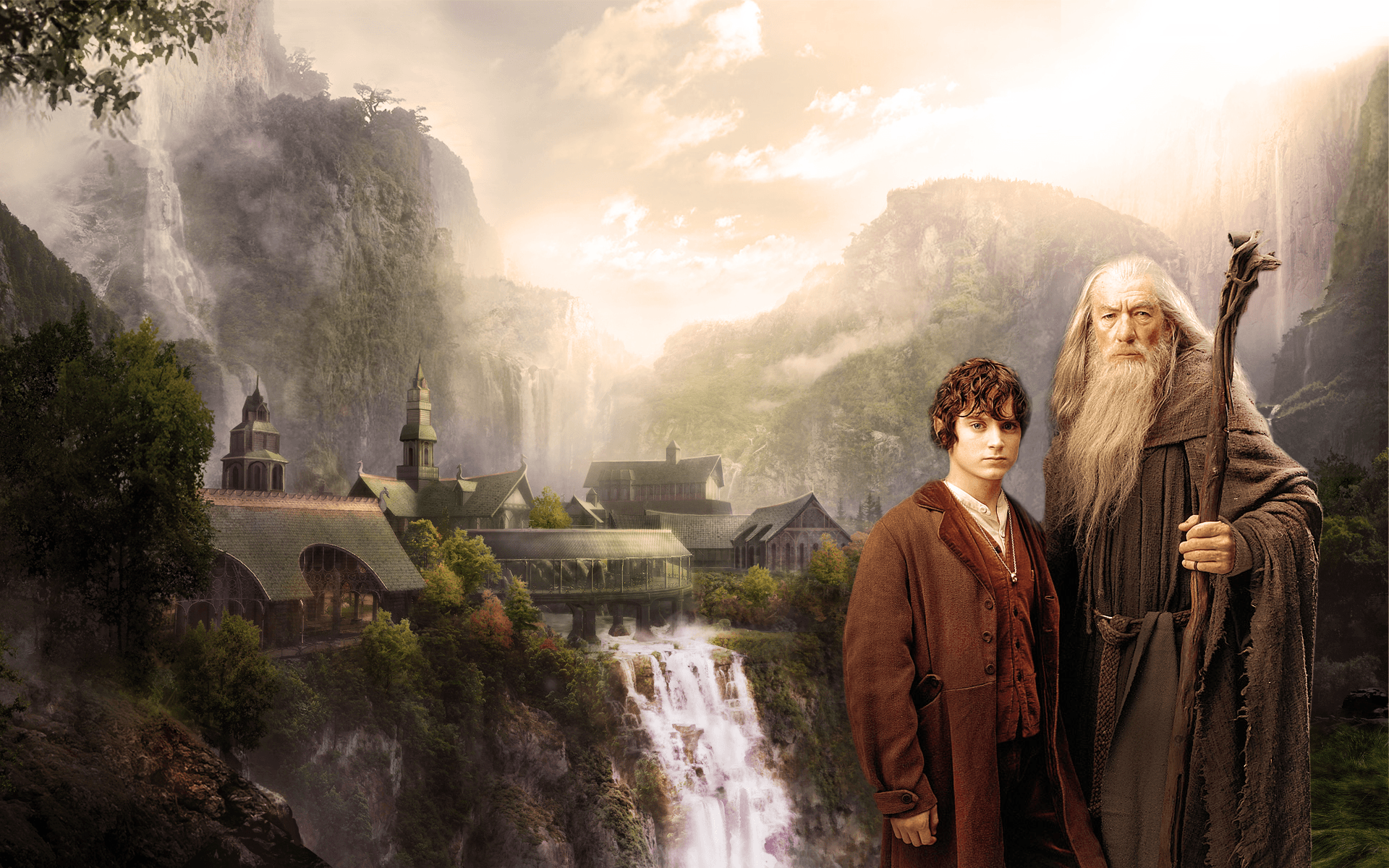 Movie Wallpaper: Lord Of The Rings Wallpaper Rivendell Wallpaper