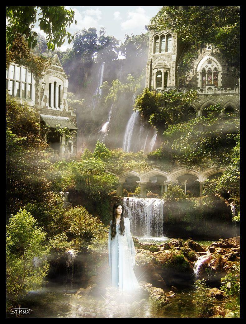 Rivendell. Elven Like. Beautiful, Middle And Chang'e 3