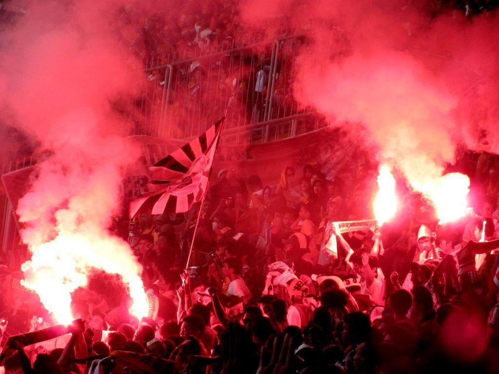 the jakmania (Persija Jakarta Ultras Club)