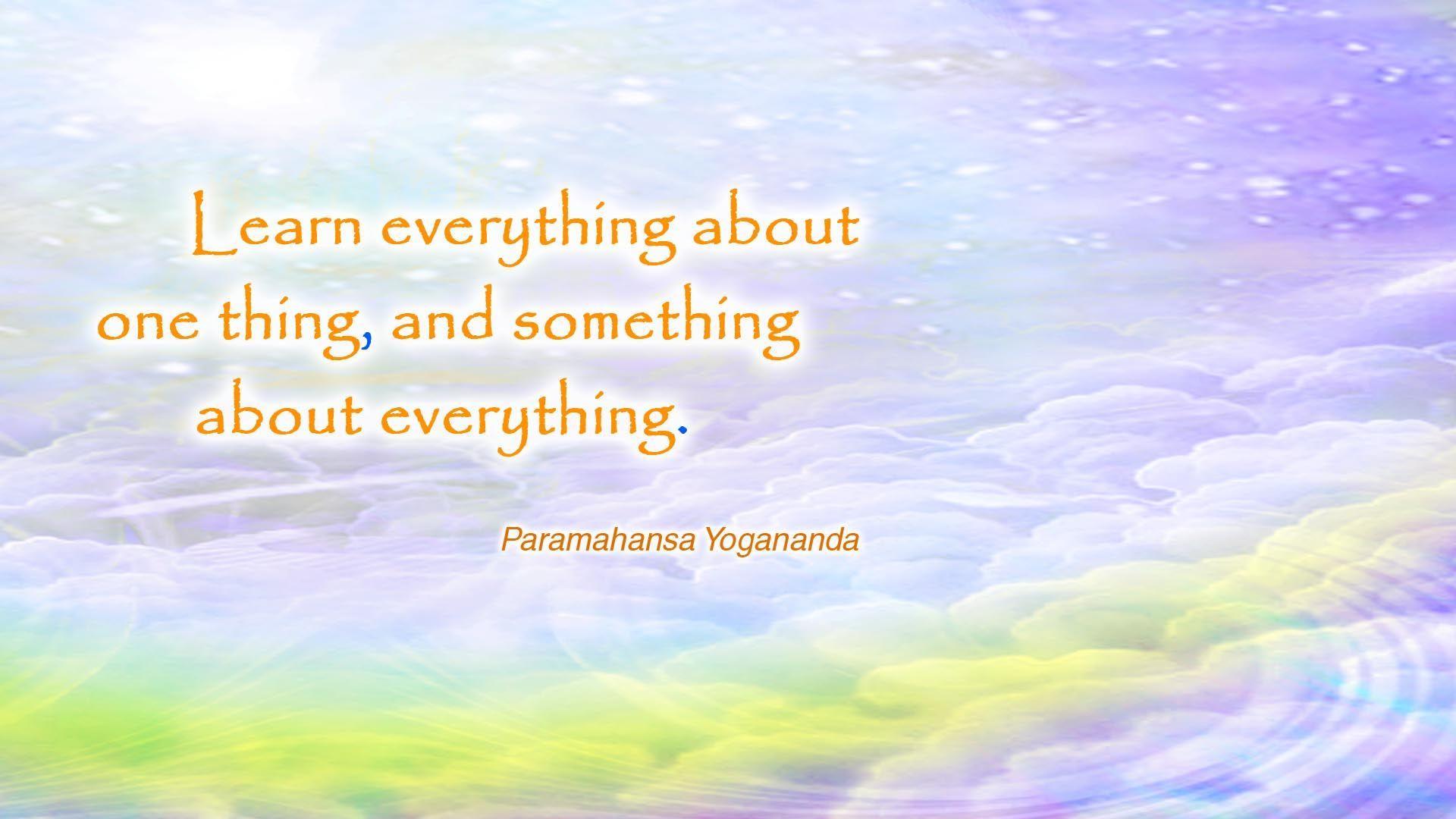 More Free Yogananda Quotes Wallpaper