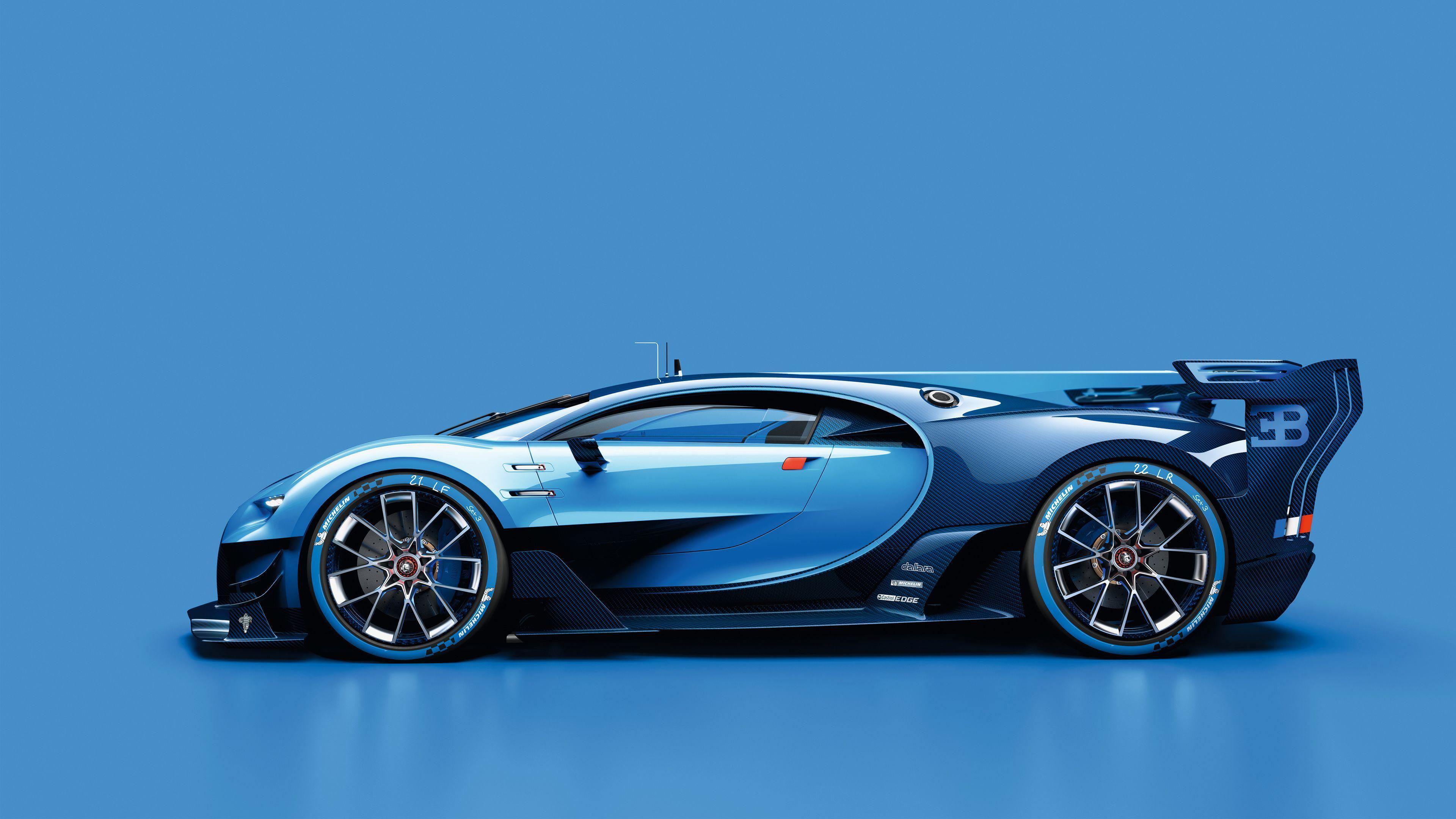 Bugatti Vision Gran Turismo 7 Wallpaper. HD Car Wallpaper