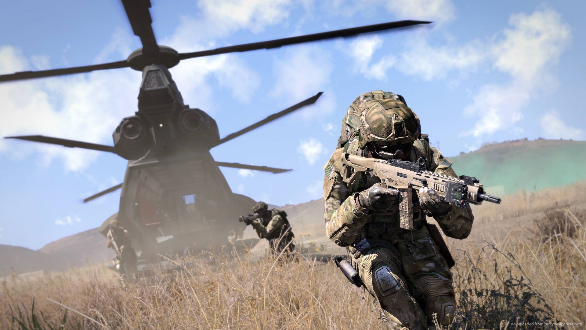 Arma 3 Video Game Wallpaper For IPhone 3G 3GS
