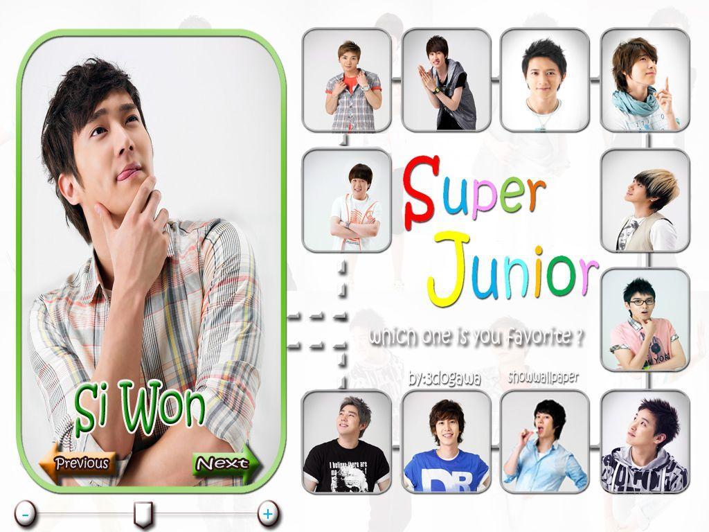 Choi Si Won Wallpaper