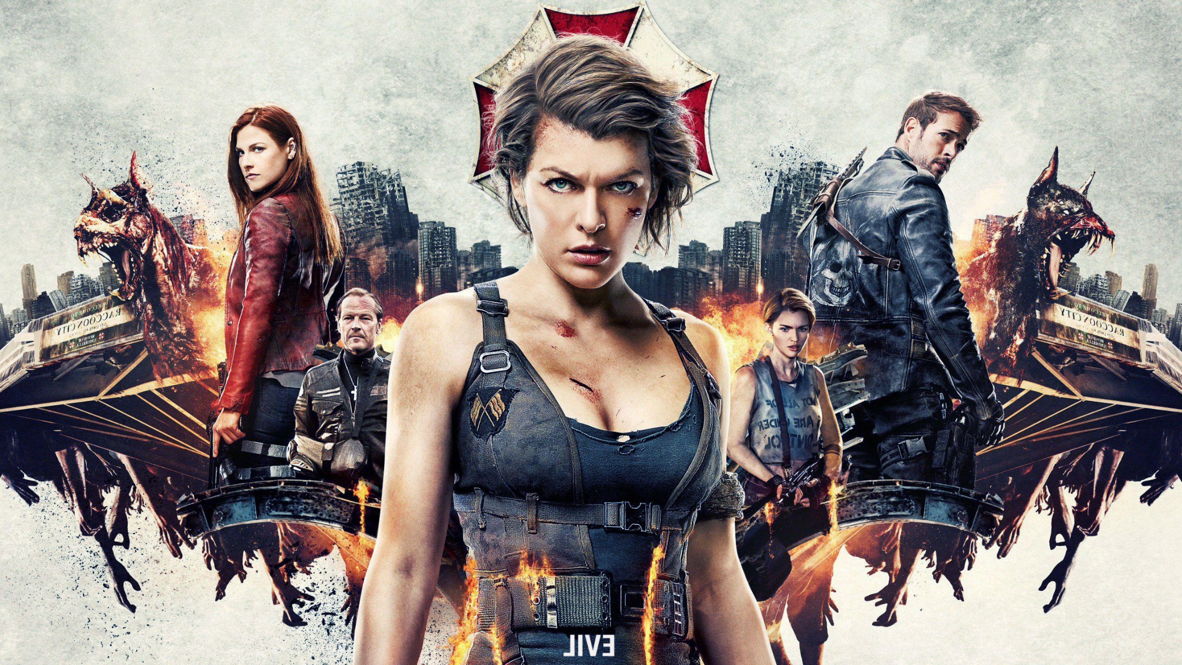 Resident Evil The Final Chapter Movie 4K Wallpaper, Image