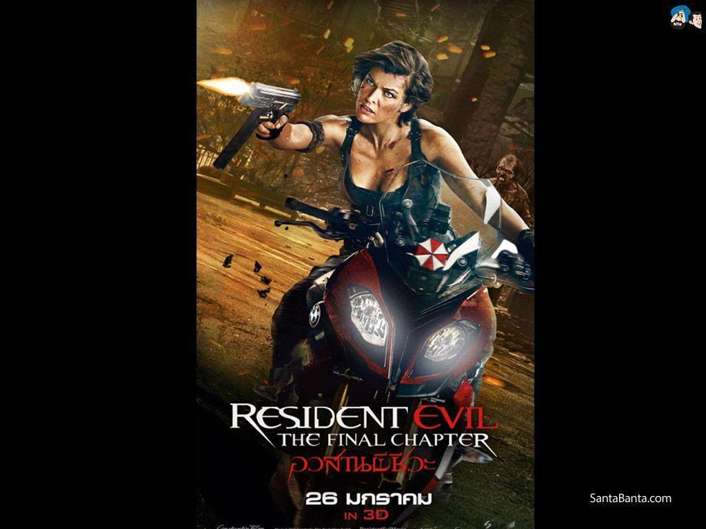 Resident Evil The Final Chapter Movie Wallpaper