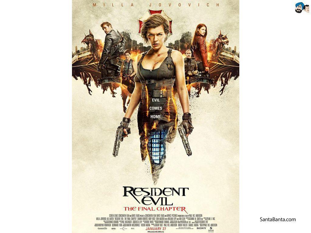 Resident Evil The Final Chapter Movie Wallpaper