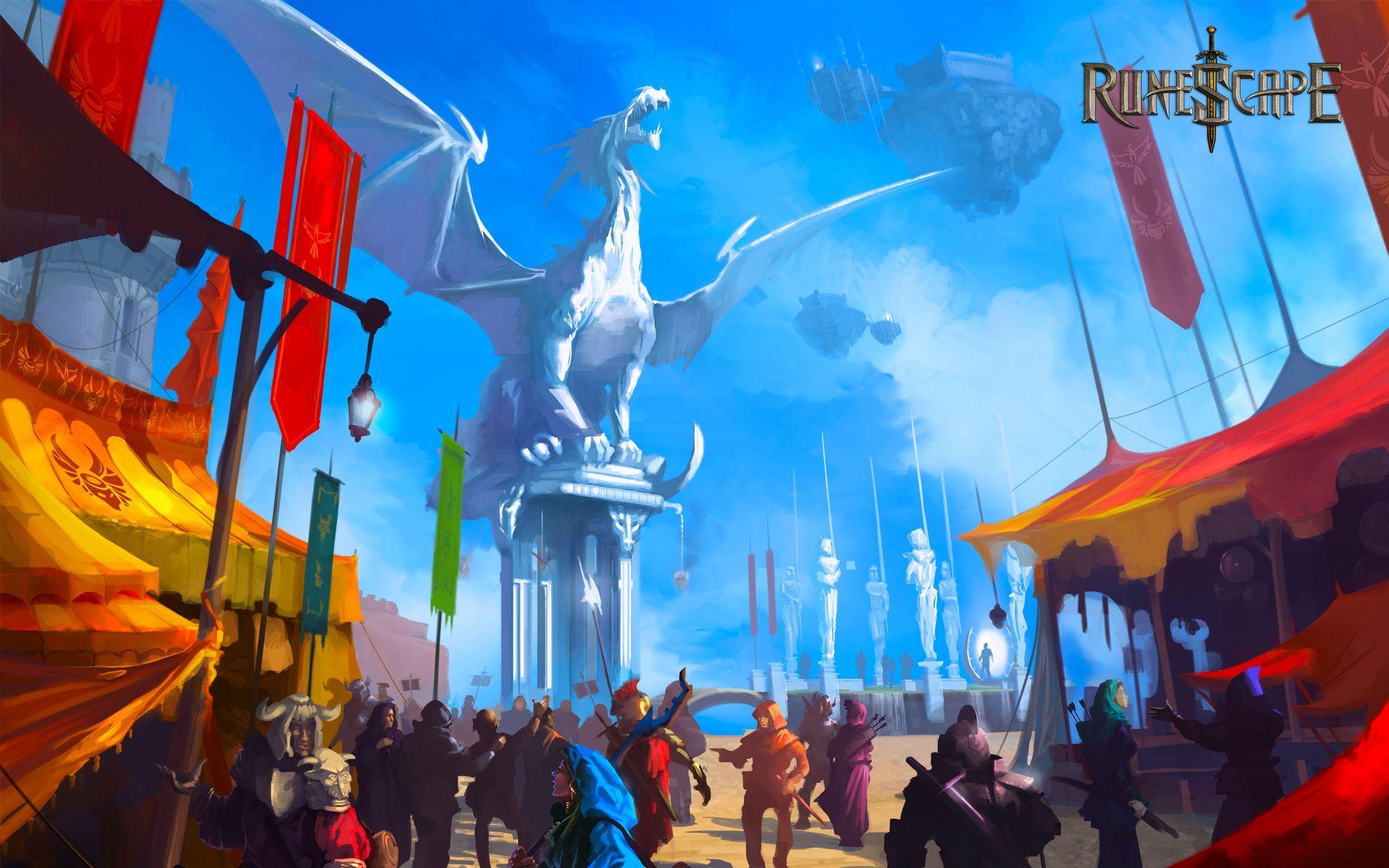 RUNESCAPE fantasy adventure dragon city wallpaperx1200