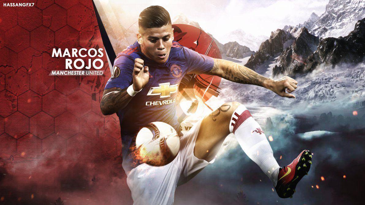 Marcos Rojo Wallpaper 2016 17