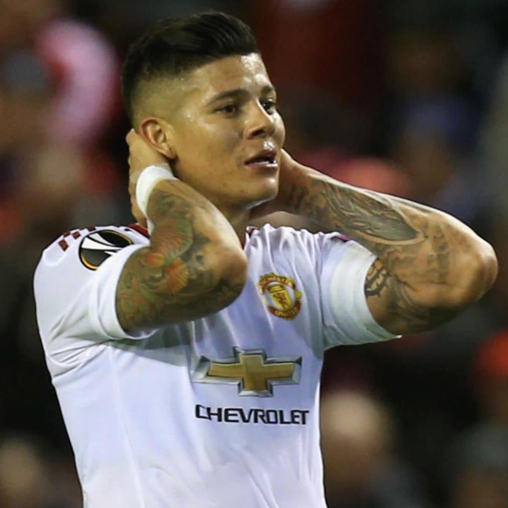 Marcos Rojo. Manchester United v Liverpool: who makes our
