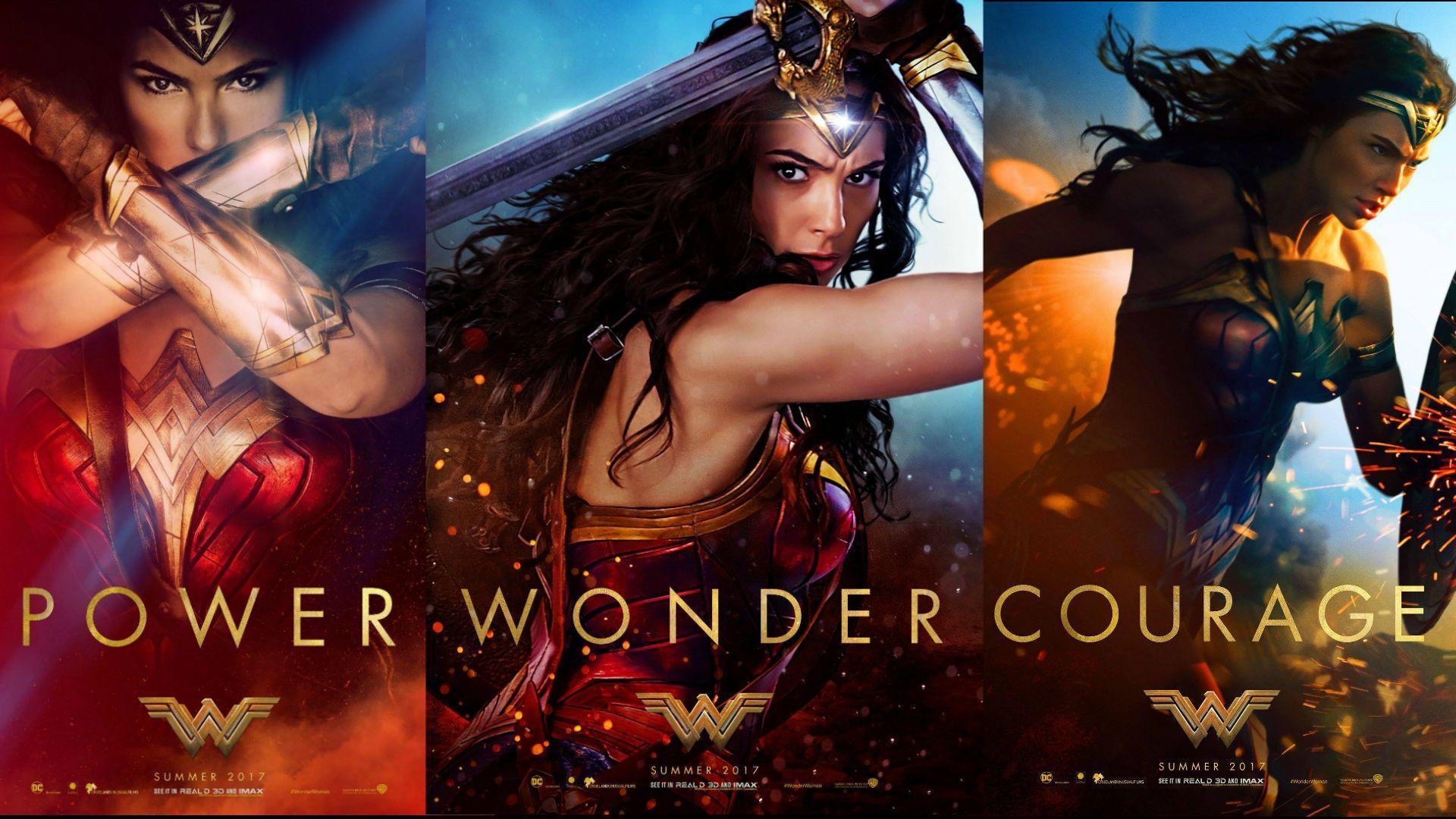 Wonder Woman Movie Wallpaper of the Posters (1920x1080)