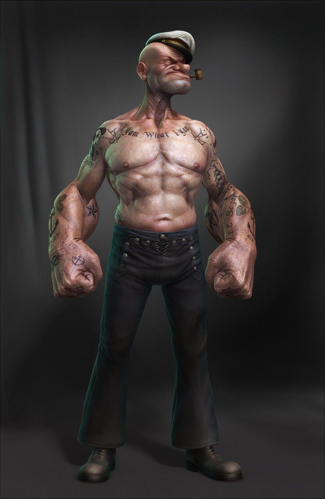 Superb FHDQ Wallpaper's Collection: Popeye Wallpaper