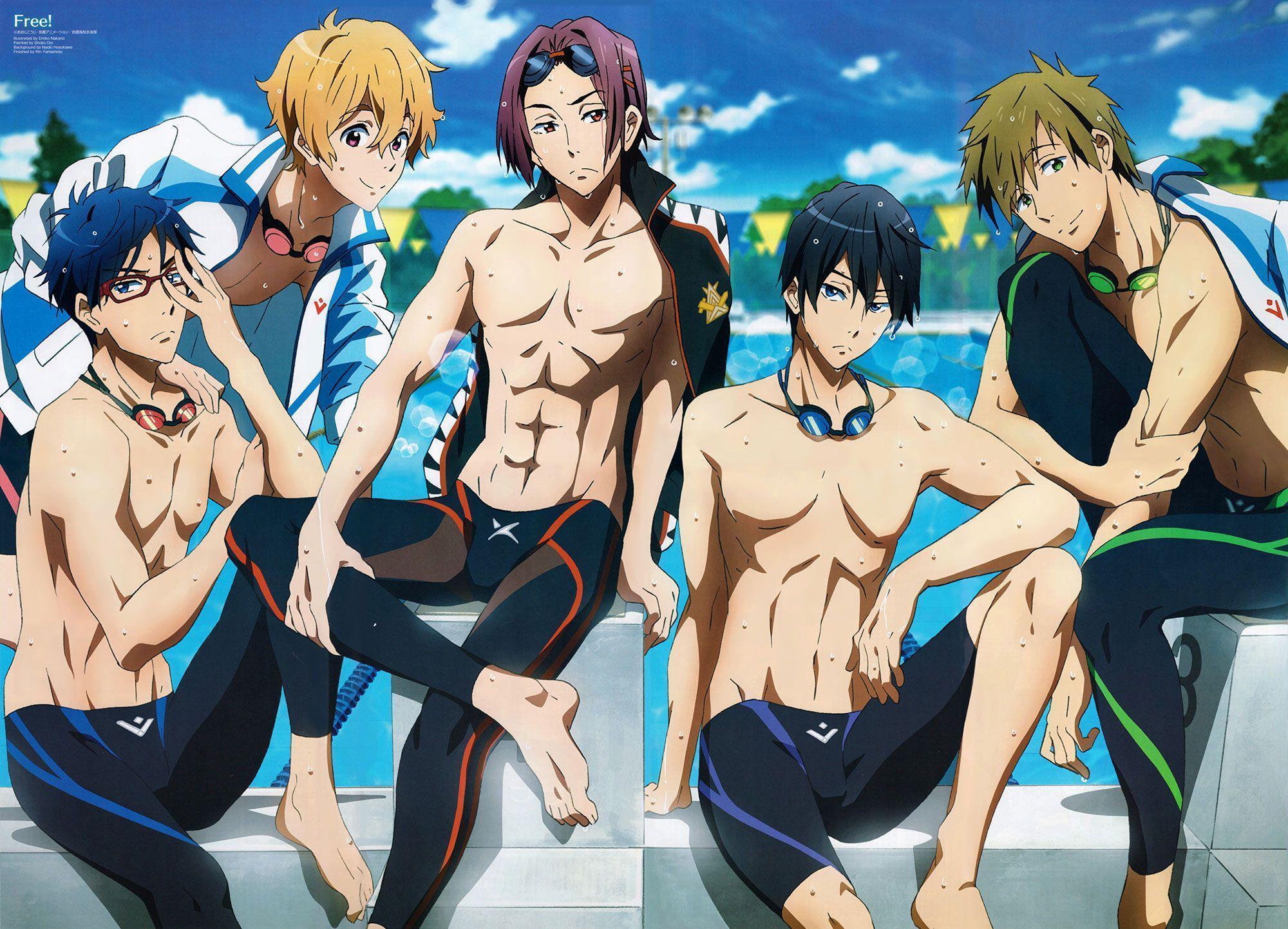 Iwatobi Swim Club is the best anime ever! 