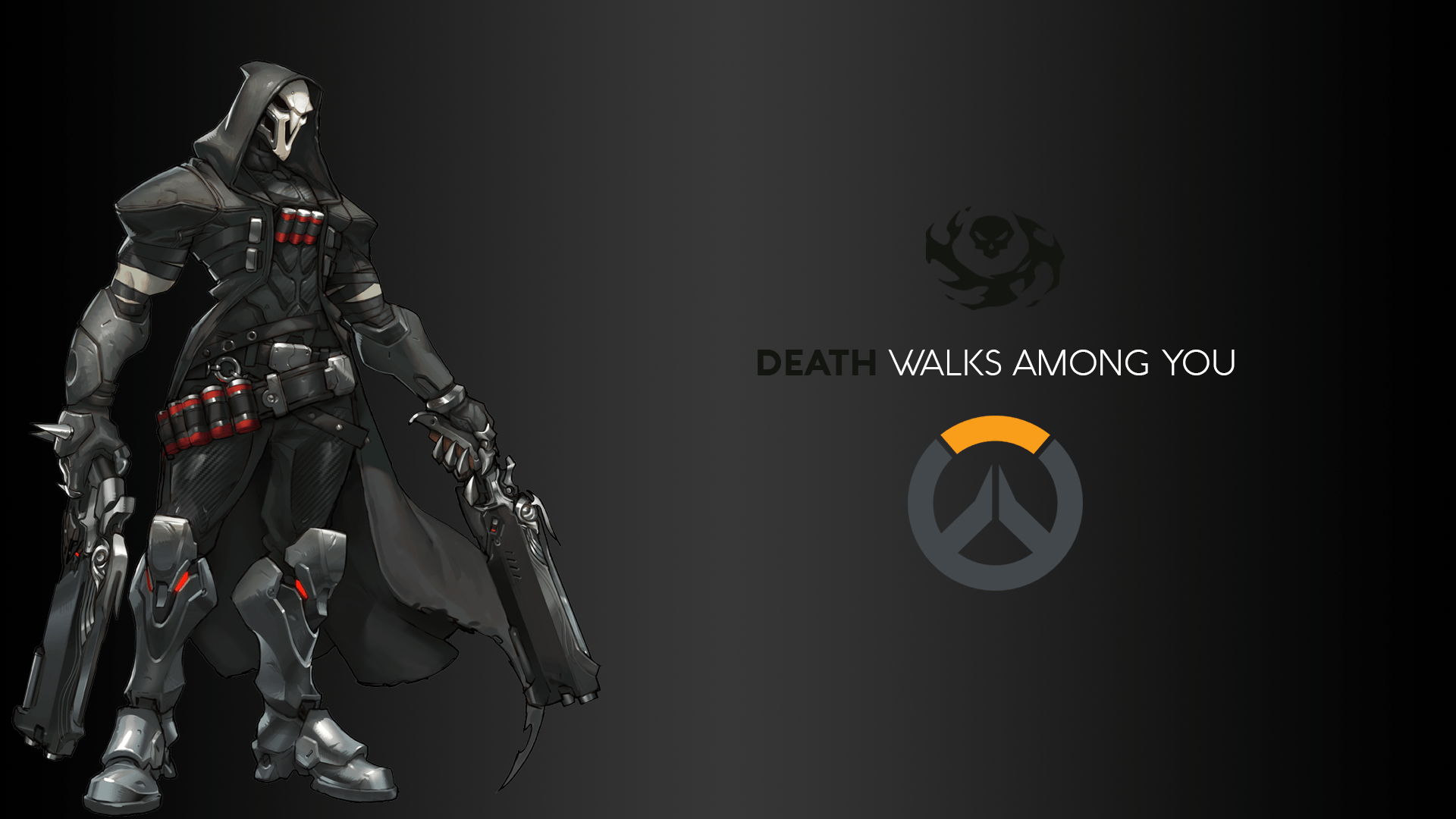 Download wallpapers Reaper 4k violet neon lights Overwatch creative  Overwatch characters Reaper Overwatch for desktop with resolution  3840x2400 High Quality HD pictures wallpapers