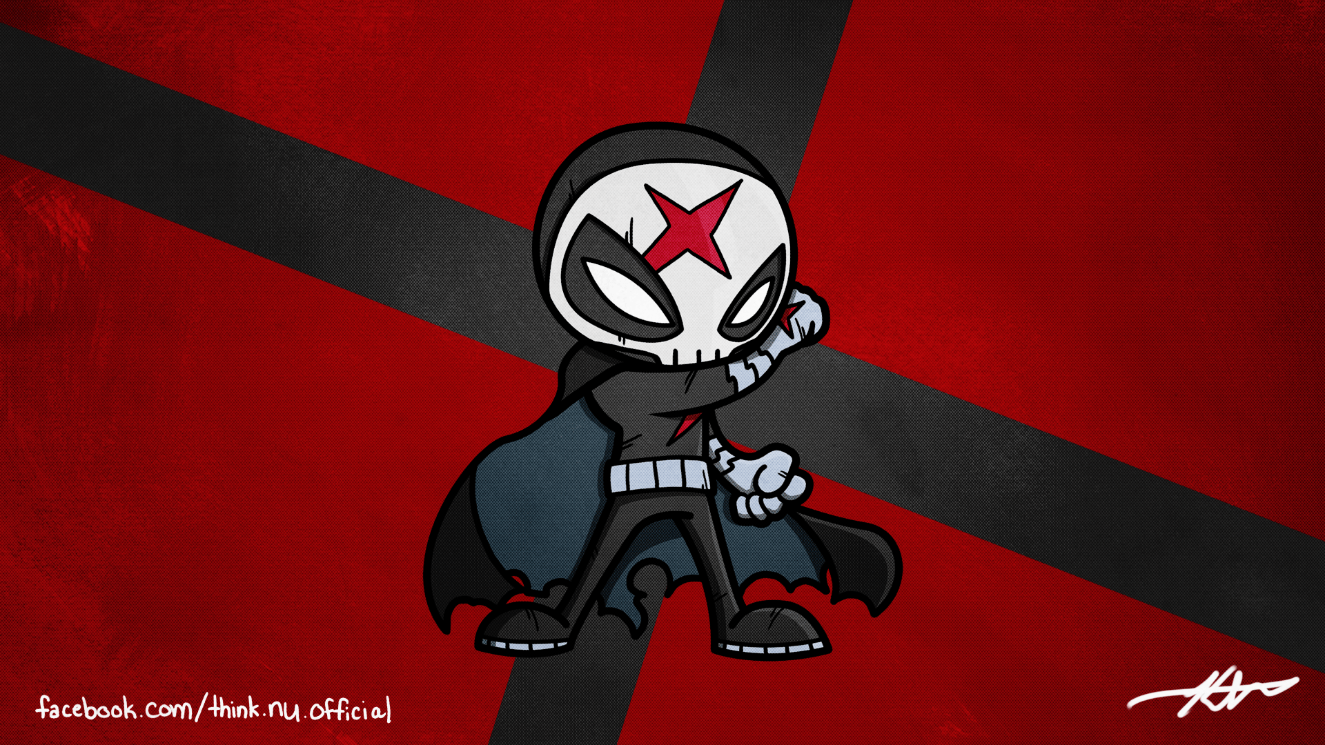 Drew Red X from Teen Titans [1920x1080]