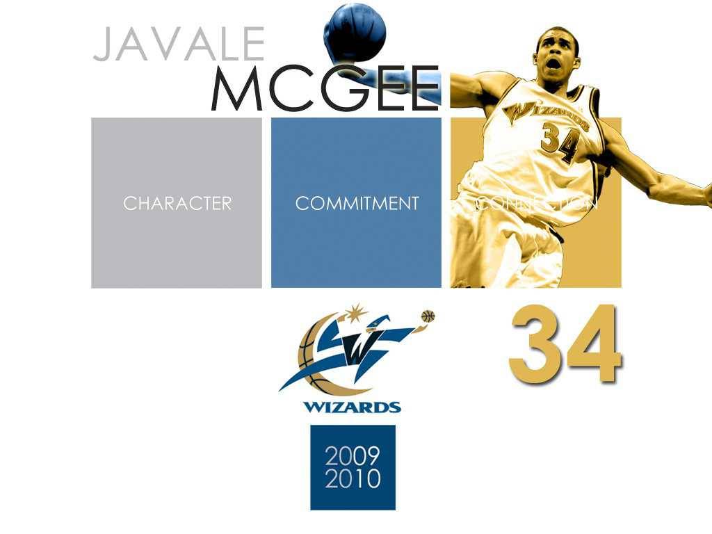 Washington Wizards Player JaVale McGee Wallpaper