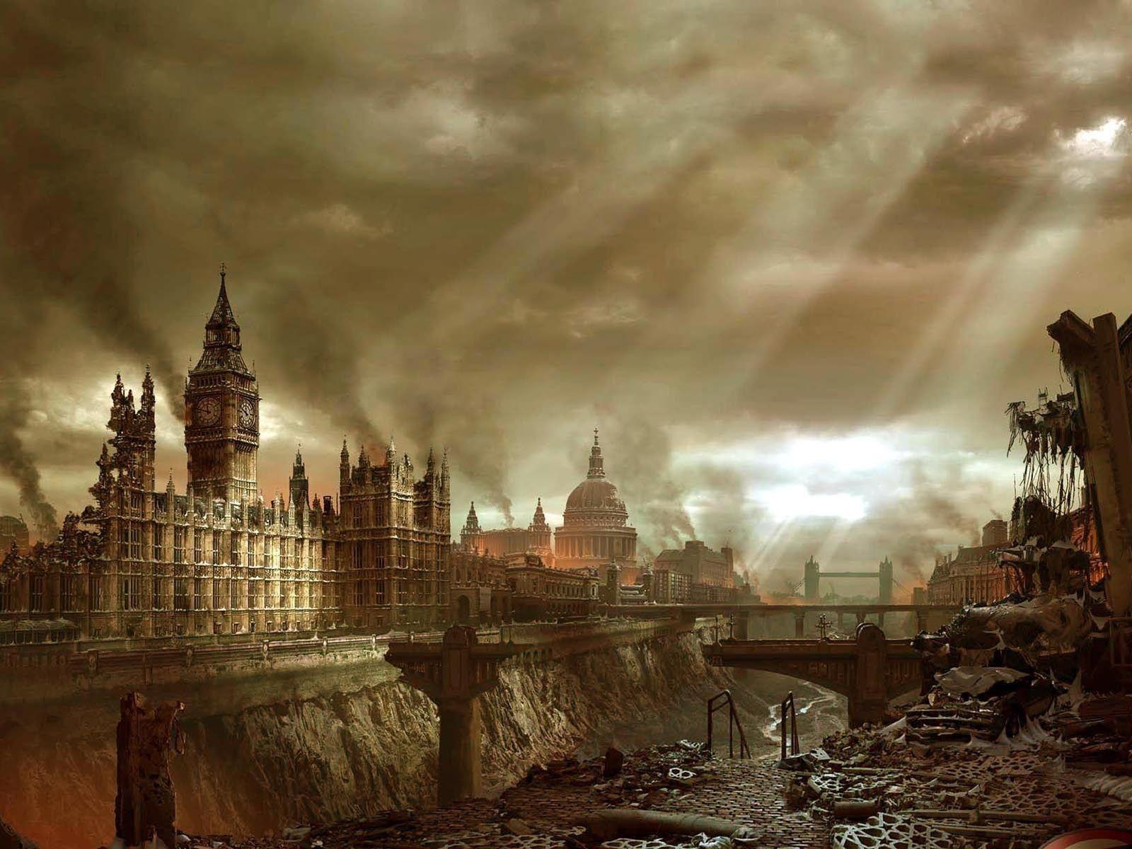 London, Disaster, Apocalypse, Building, Big Ben, City