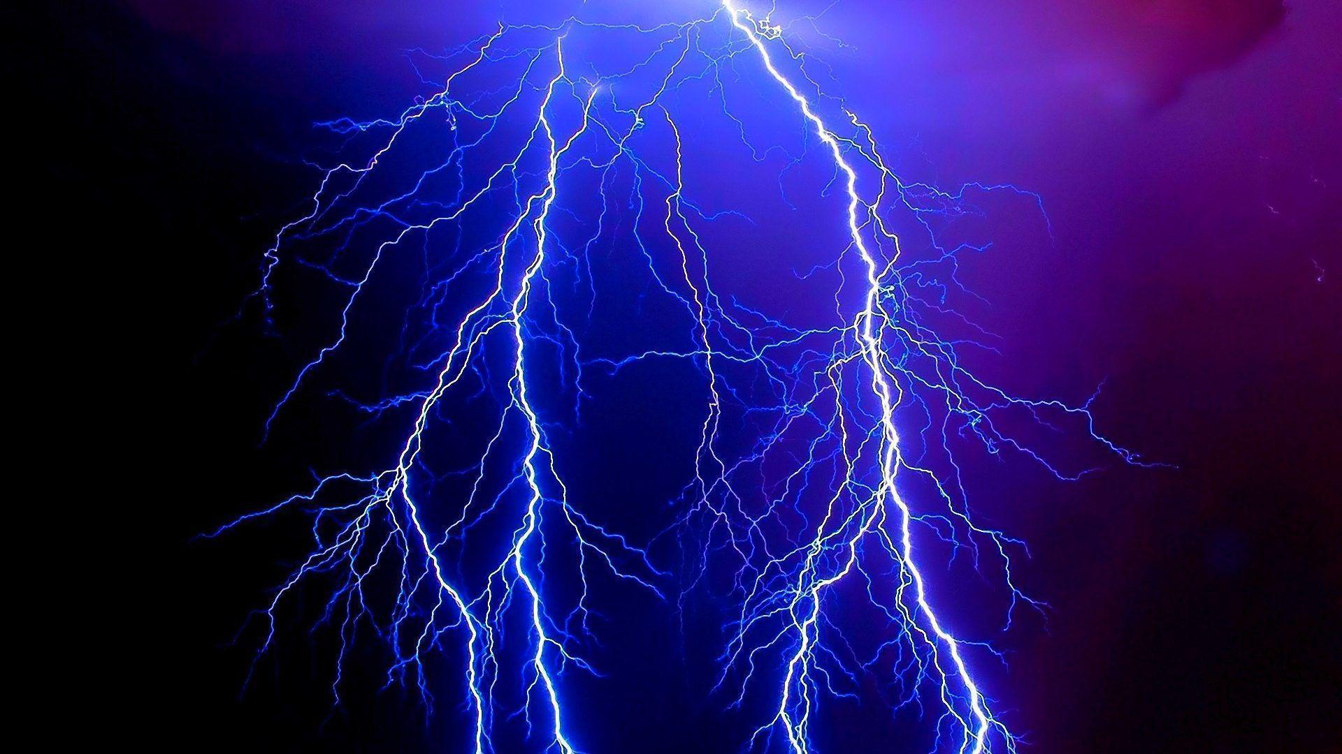Nature: Lightning Phenomenon Force Deadly Disaster Beautiful