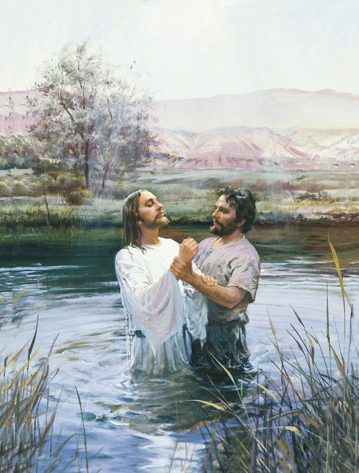 John the Baptist Baptizing Jesus (John Baptizing Jesus)