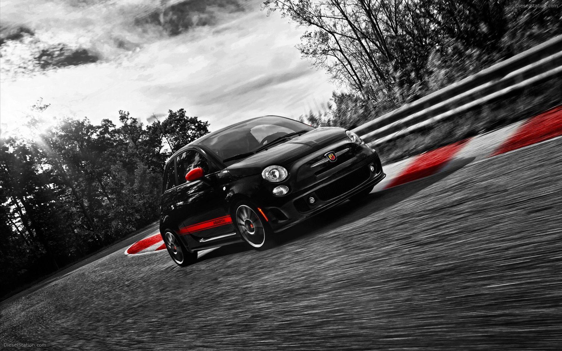 Fiat 500 Abarth 2012 Widescreen Exotic Car Wallpaper of 58