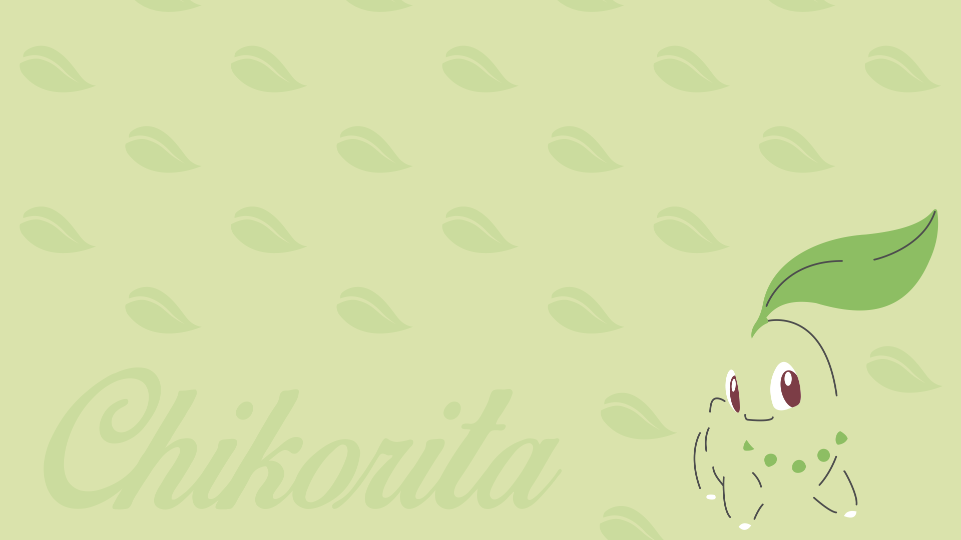 Chikorita Wallpaper